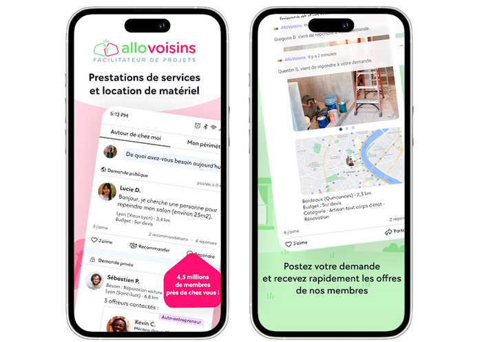 L'application AlloVoisins