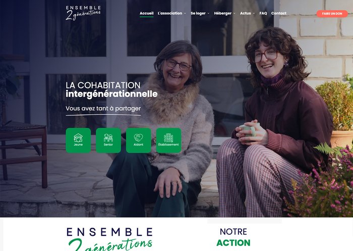La plateforme Ensemble2Générations