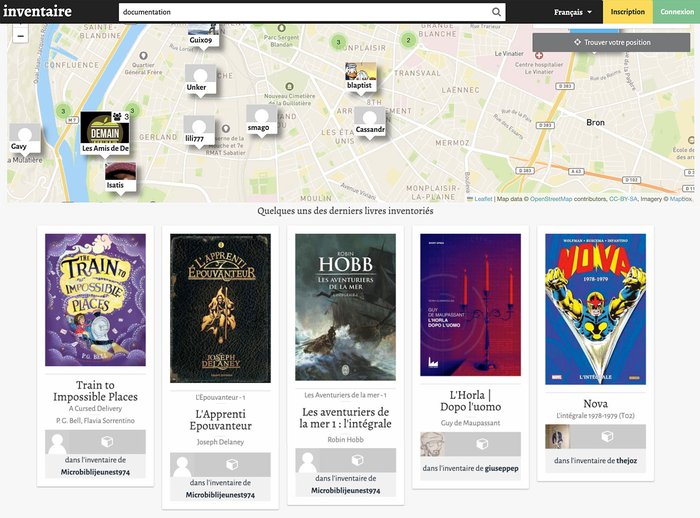 La plateforme inventaire.io