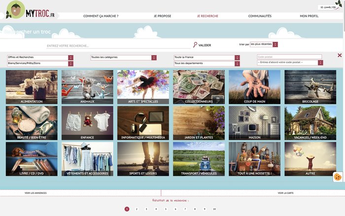 MyTroc, la plateforme
