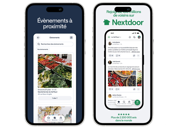 L'application Nextdoor