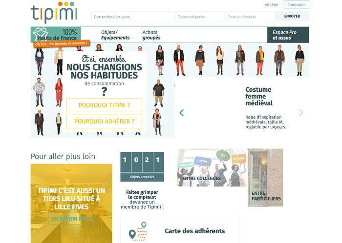 Le site de Tipimi